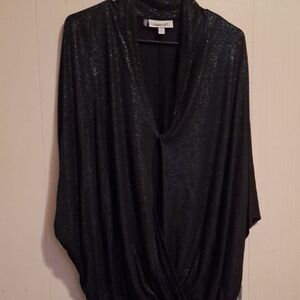 Jennifer Lopez Sparkling Black Top Estas Nueva